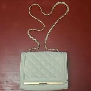 Aldo White Cross Body Bag